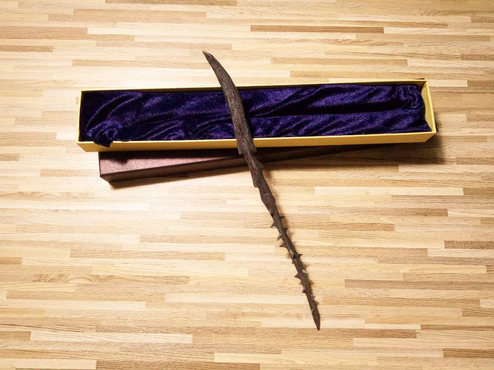 

New version magic wand harry potter blackthorn Non-luminous magic stick