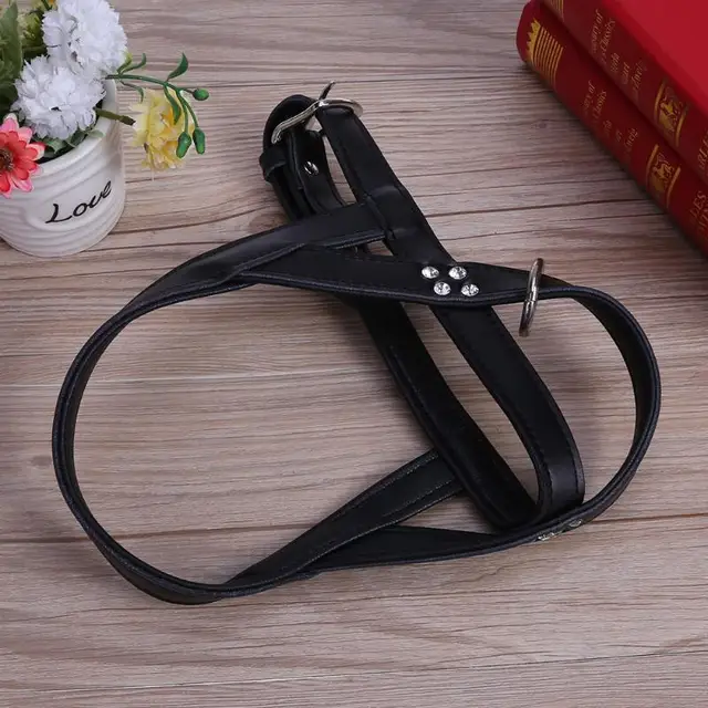 Dog Collar Reflective Rope PU Handle Adjustable Dog Harness For Small Medium Large Dog Leash
