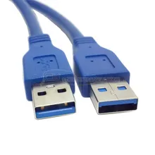 0.3 M 0.6 M 1 M Super Novo Padrão USB 3.0 Um Tipo Macho para Macho USB3.0 1.5 M 2 M 3 M 5 M cabo