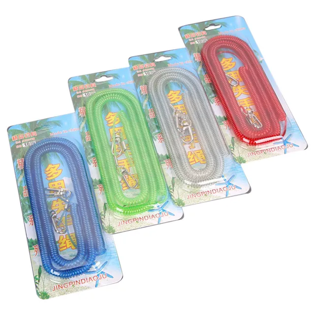 Best Offers 3/5/8/10/15/20m Fishing Lanyard With Carabiner Elastic Coiled Rope Buckle Anti Lost Line Tackle Tool random Color Retention Rope Best Offers 3/5/8/10/15/20m Fishing Lanyard With Carabiner Elastic Coiled Rope Buckle Anti Lost Line Tackle Tool random Color Retention Rope