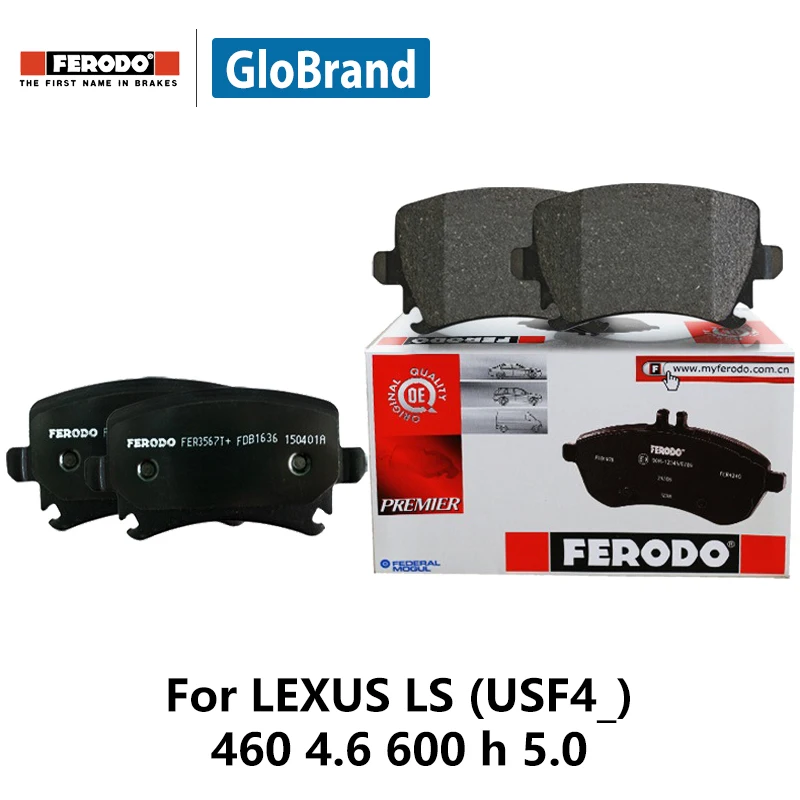 4pieces/set Ferodo Front Car Brake Pads For LEXUS LS (USF4_)460 4.6 600