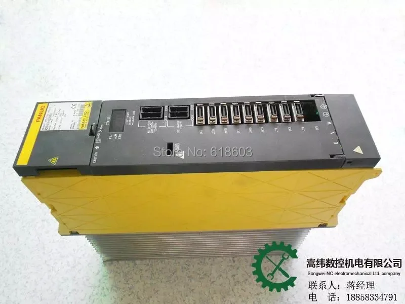

Fanuc A06B-6102-H222 FANUC SERVO AMPLIFIER ALPHA CNC Control amp