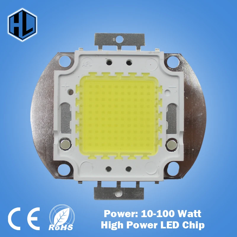 

10W 20W 30W 50W 100W High Power Integrated LED lamp Chips SMD Bulb White/Red/Green/Blue/RGB For DIY Flood light Spotlight