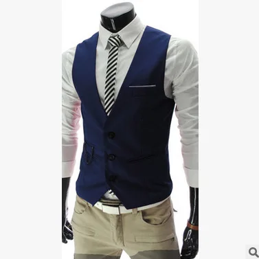 YZBZJC поступление платье вязаные жилеты для женщин мужчин Slim Fit s костюм жилет
