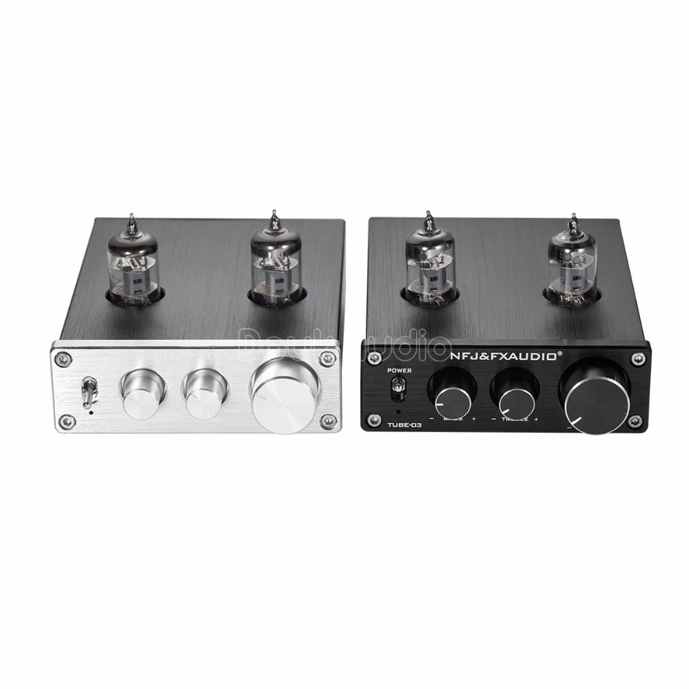Douk Audio Mini TUBE 03 6J1 вакуумный ламповый преусилитель Hi Fi стерео преамп с высокими