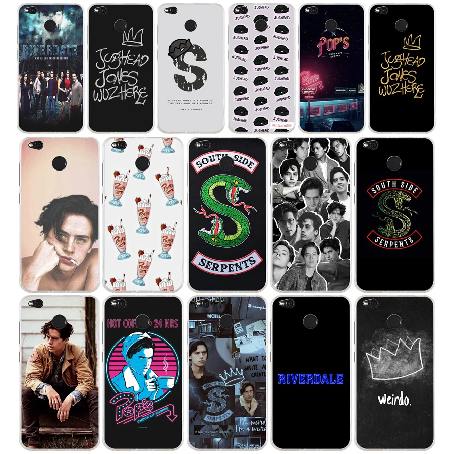 

05 ZX American TV Riverdale cell TPU Soft Silicone Phone Case for Xiaomi Redmi 4X 4A 5A 6A 6 Note 5a pro mi a1 8 lite Cover