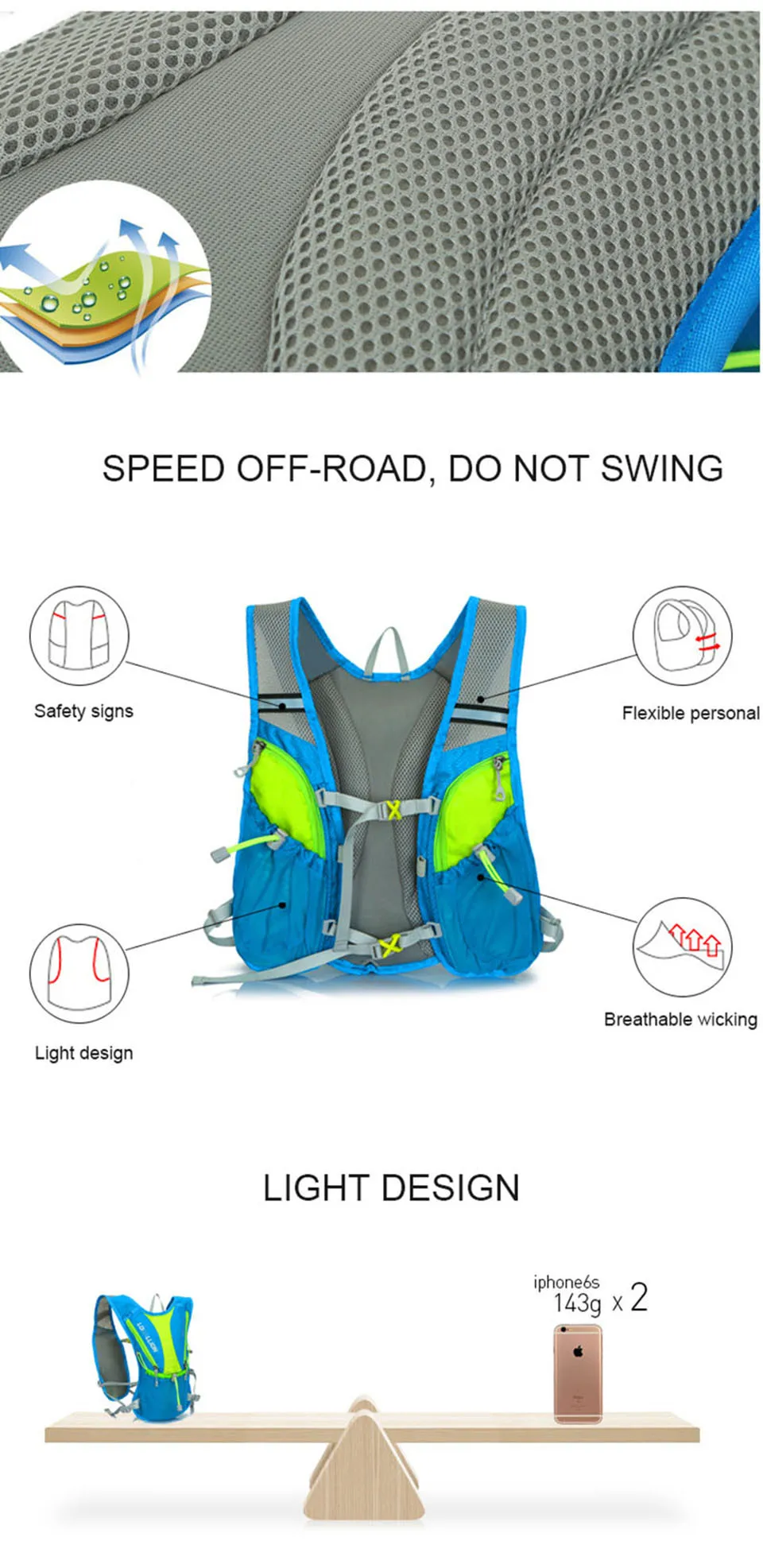 Bolsa de Desporto ao ar Livre Leão Local Acampamento Mochila Caminhadas Equitação Escalada Bolsas Reflexivo Multifuncional Bicicleta Ciclismo 5l 4 High Quality Esporte e Lazer
