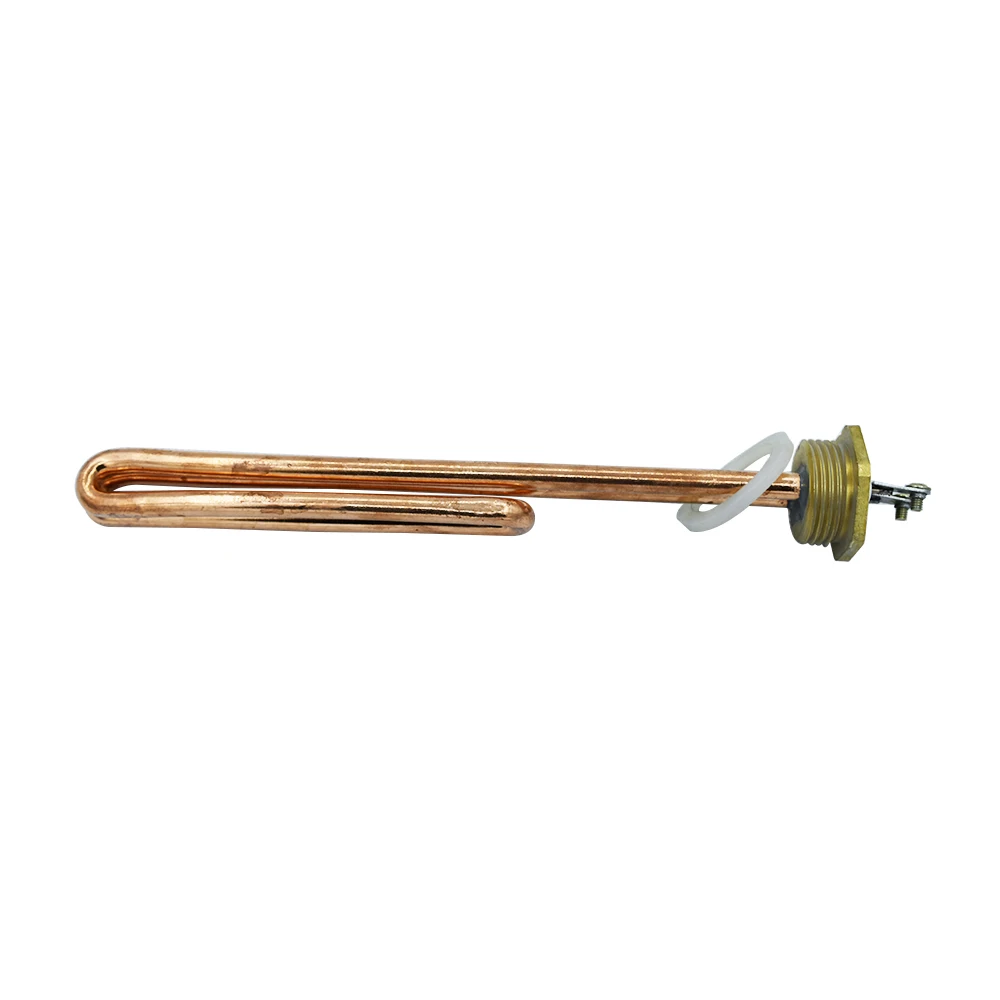 Water Heating Element 220V 2KW/3KW DN25 Thread Stainless Steel Electric Water Immersion Boiler Heater Electric Parts