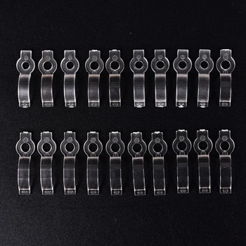 

Waterproof 10pcs/lot LED Strip Silicon Clip for Fixing 8mm 10mm IP65 3528 3014 5050 RGB LED Tape Light Bracket Clamp