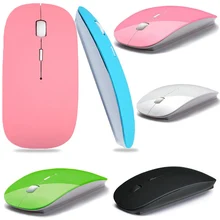 1600 DPI USB Optical Wireless Computer Mouse 2.4G Receiver Super Slim Mouse For PC Laptop Desktop Souris Sans Fil