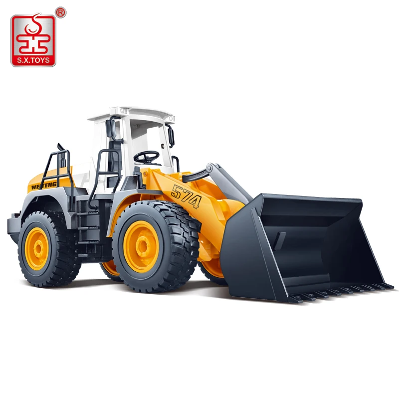 

1/18 RC Cars 2.4GHz Plastic Bulldozer Charging Electronic Toys RTR Remote Control Construction Vehicle Car For Kids Toys Gifts
