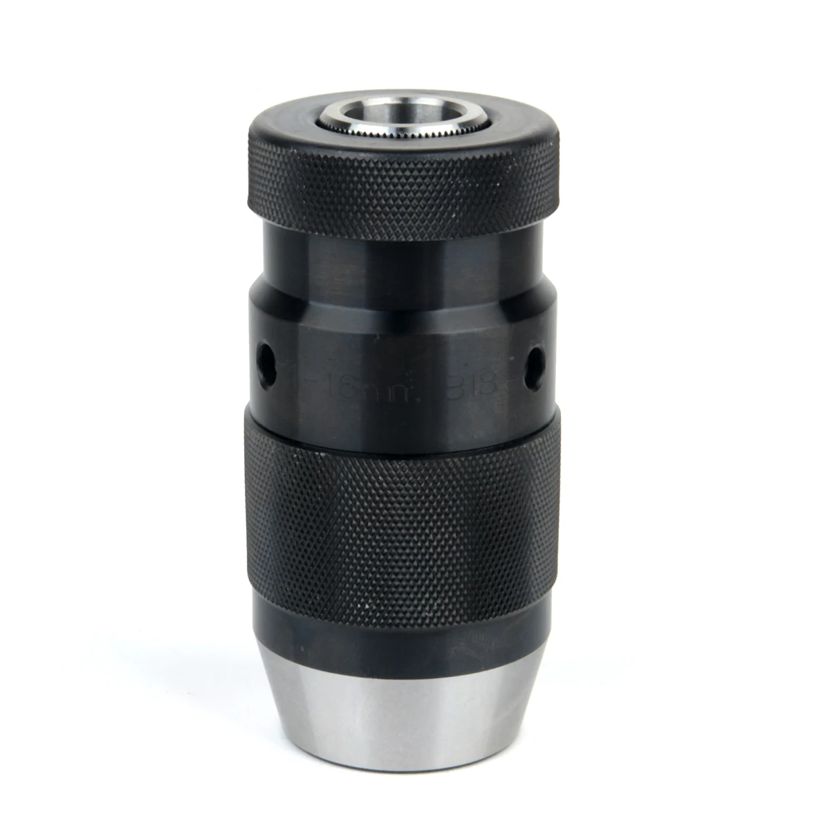 OSSIEAO 1pc 1-16MM B18 Keyless Drill Chuck Self Locking Tighten Taper Adapter Lathe Tool
