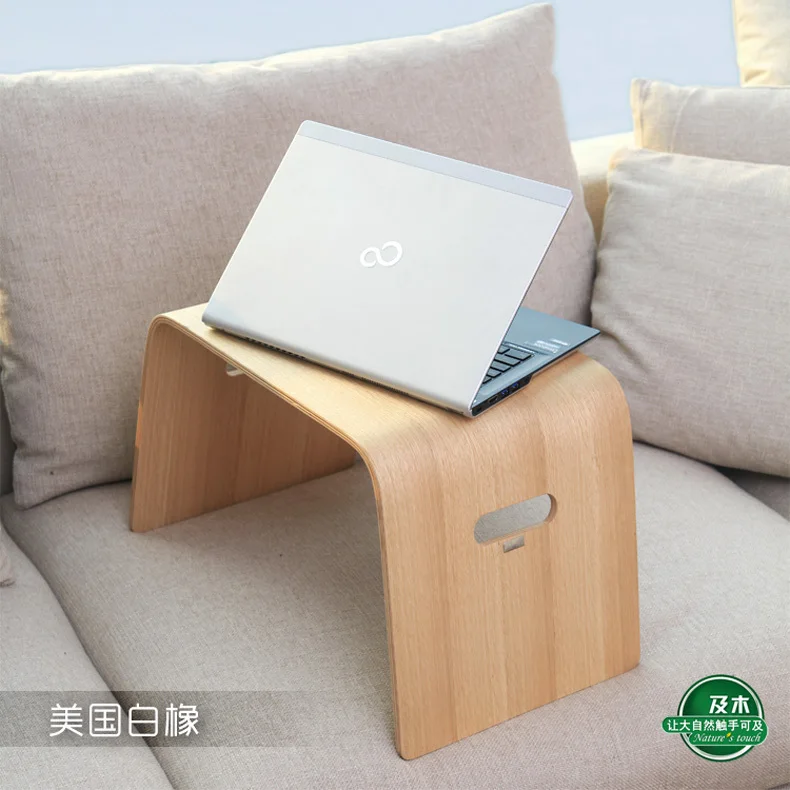 Modern/simple/laptop desk/solid wood/computer desk for bed 2 type