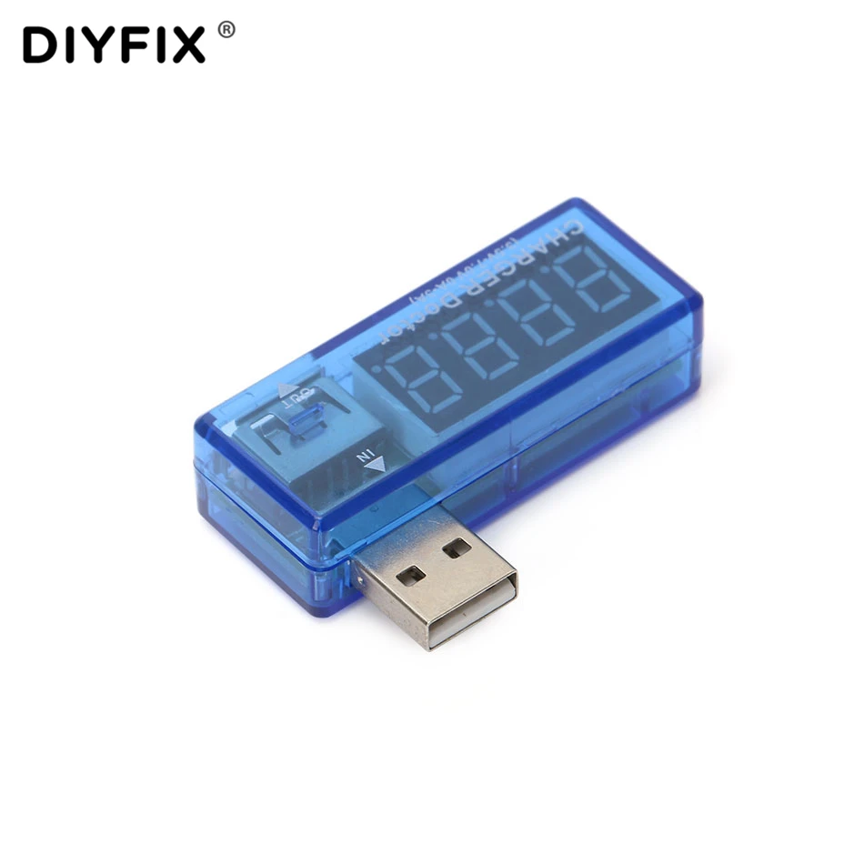 

DIYFIX USB Charger Doctor Digital Cell Phone Battery Tester USB Detector Voltage Current Meter