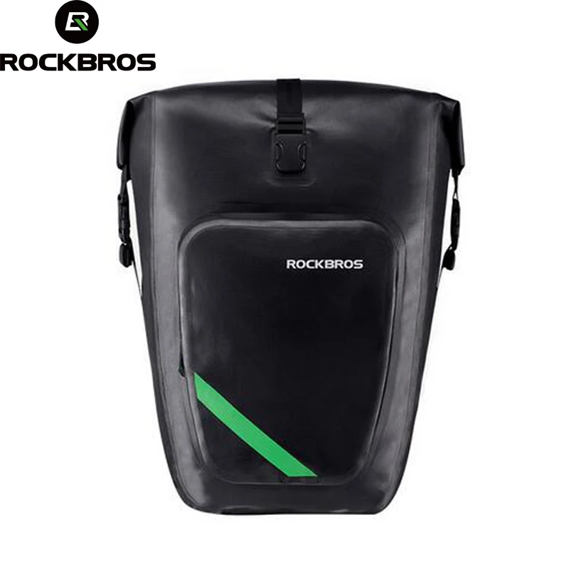 

ROCKBROS 20L Bike Bicycle Carrier Bag Rear Rack Trunk Bag Back Seat Double Side Big Capacity Waterproof Foldable Luggage Pannier