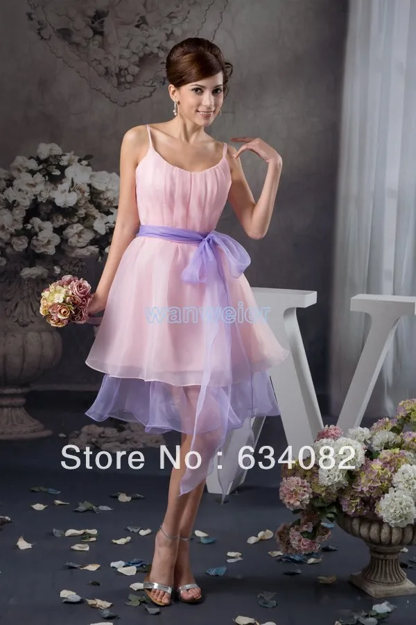 

free shipping brides maid dresses 2013 new design plus size with sashes a-line custom size short mini bridesmaid dresses cheap
