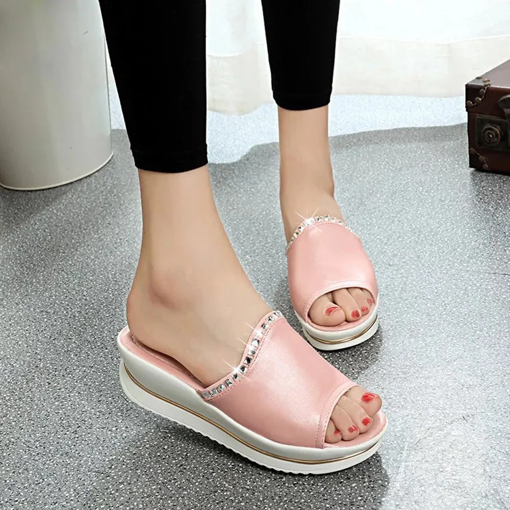 heel slippers for ladies