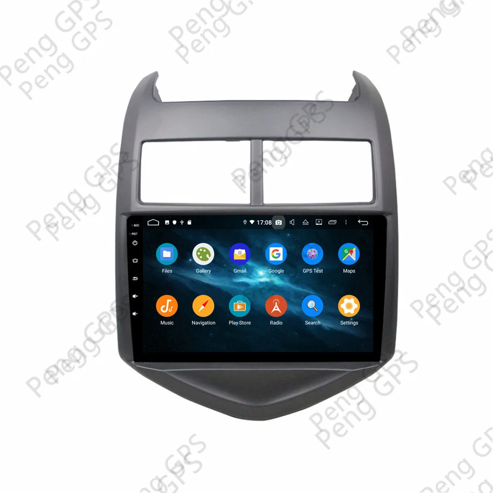 Sale Car Radio Screen for Chevrolet Aveo/Sonic 2011-2015 GPS Navigation Recorder Headunit Multimedia Player Android 9 DSP 4+64G 4