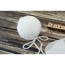 Для новорожденных, мохер кепка со шнуровкой и брючный комбинезон ручной вязки для девочек otifit onesie мохер для вязания крючком чепчик и комбинезон реквизит для фотосъемки