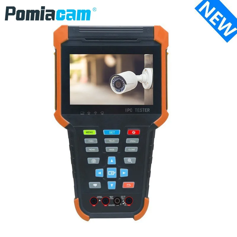 X4 портативный тестер камеры монитор CCTV Поддержка SDI + IP аналоговый AHD CVI TVI UTP кабель
