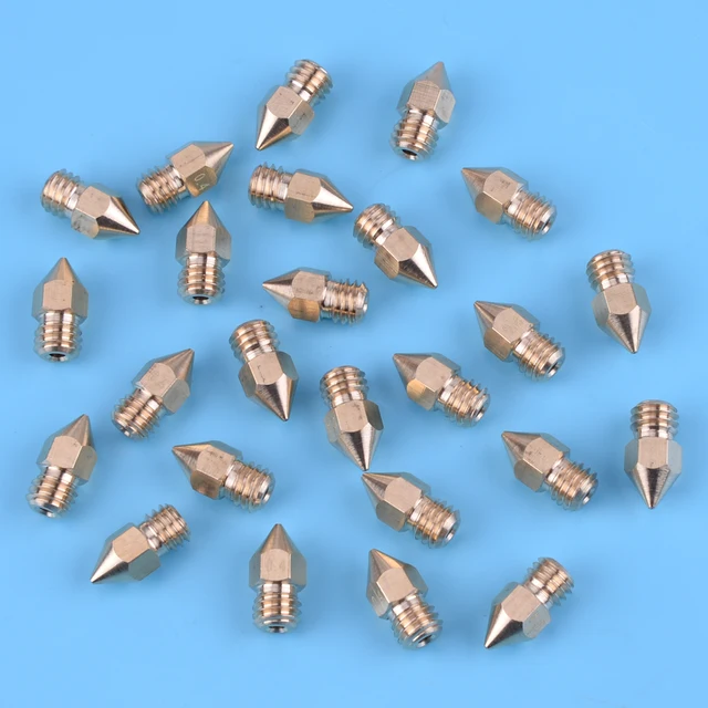 Special Offers LETAOSK 25 Pcs Brass 3D Printer Nozzle 0.4mm MK8 Makerbot Extruder Head for Creality CR-10 Special Offers LETAOSK 25 Pcs Brass 3D Printer Nozzle 0.4mm MK8 Makerbot Extruder Head for Creality CR-10