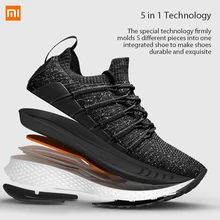 Xiaomi Mijia спортивные женские Sneake 2 Uni-Moulding Techinique новая система блокировки рыбьей кости эластичные трикотажные вамп спортивные