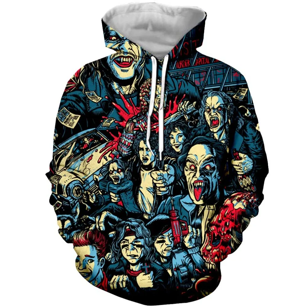 

PLstar Cosmos Drop Shipping Funny Lost boys Horrorr 3d Printed Hoodie For Women Men Zipper Hoodies/Sweatshirt Dropshipping