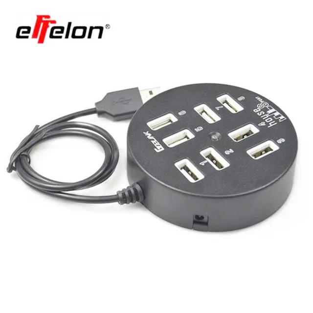 Best Offers effelon Multi 8 Ports High Speed USB 2.0 480Mbps USB Charger Portable USB Splitter Peripherals Accessories For Computer Best Offers effelon Multi 8 Ports High Speed USB 2.0 480Mbps USB Charger Portable USB Splitter Peripherals Accessories For Computer