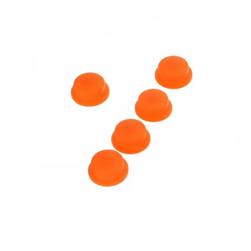 5 шт./упак.) силиконовый хвост Кепки s для фонарей 14,5 мм фонарик фонарь хвост Кепки переключатель Кепки светодиодный фонарик Комплектующие для самостоятельной сборки - Цвет: orange