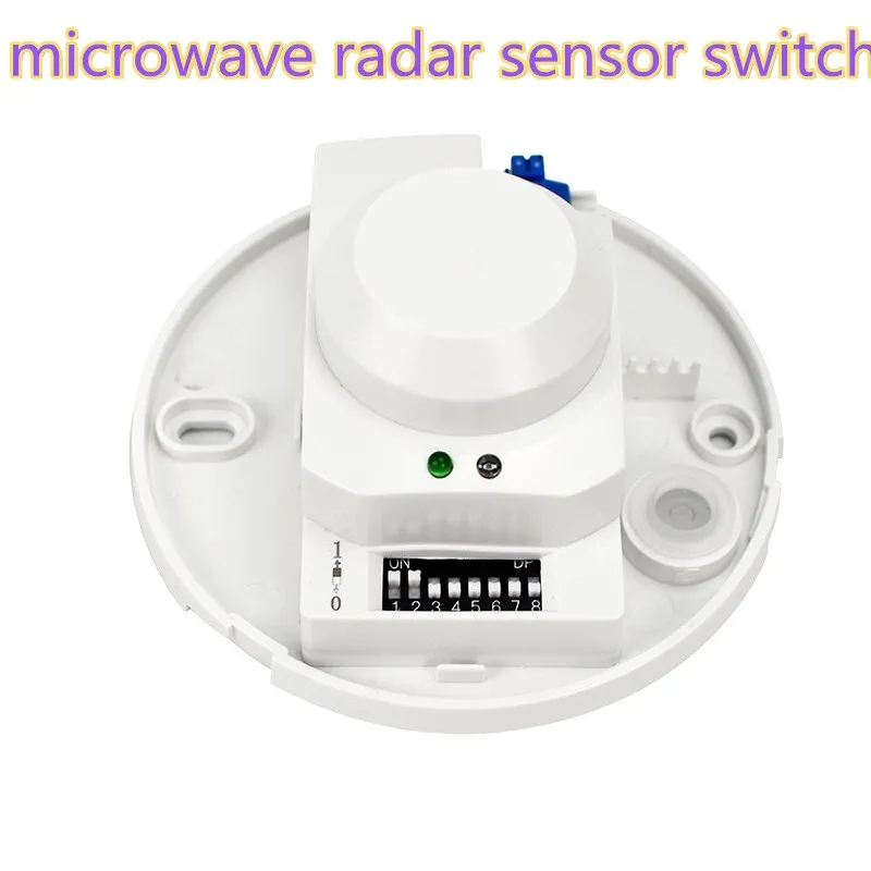 Ceiling microwave sensor 220 240v, microwave radar sensor switch 50