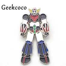 НЛО робот Grendizer 90s эмалированные булавки для металлические украшения для одежды Подарочная сумка рубашка шляпа рюкзак брошь со знаком отличия Значки для мужчин J0138