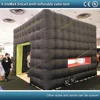 4.5mx4.5mx3.6mH Inflatable cube tent inflatable trade show tent Inflatable exhibition tent cover marquee Inflatable party tent 1