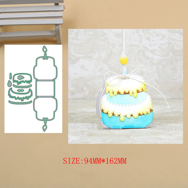 

Cake Lollipop Holder Metal Cutting Dies Craft Album Dies Scrapbooking New 2019 Dies Embossing Stencils Paper Card Making craft