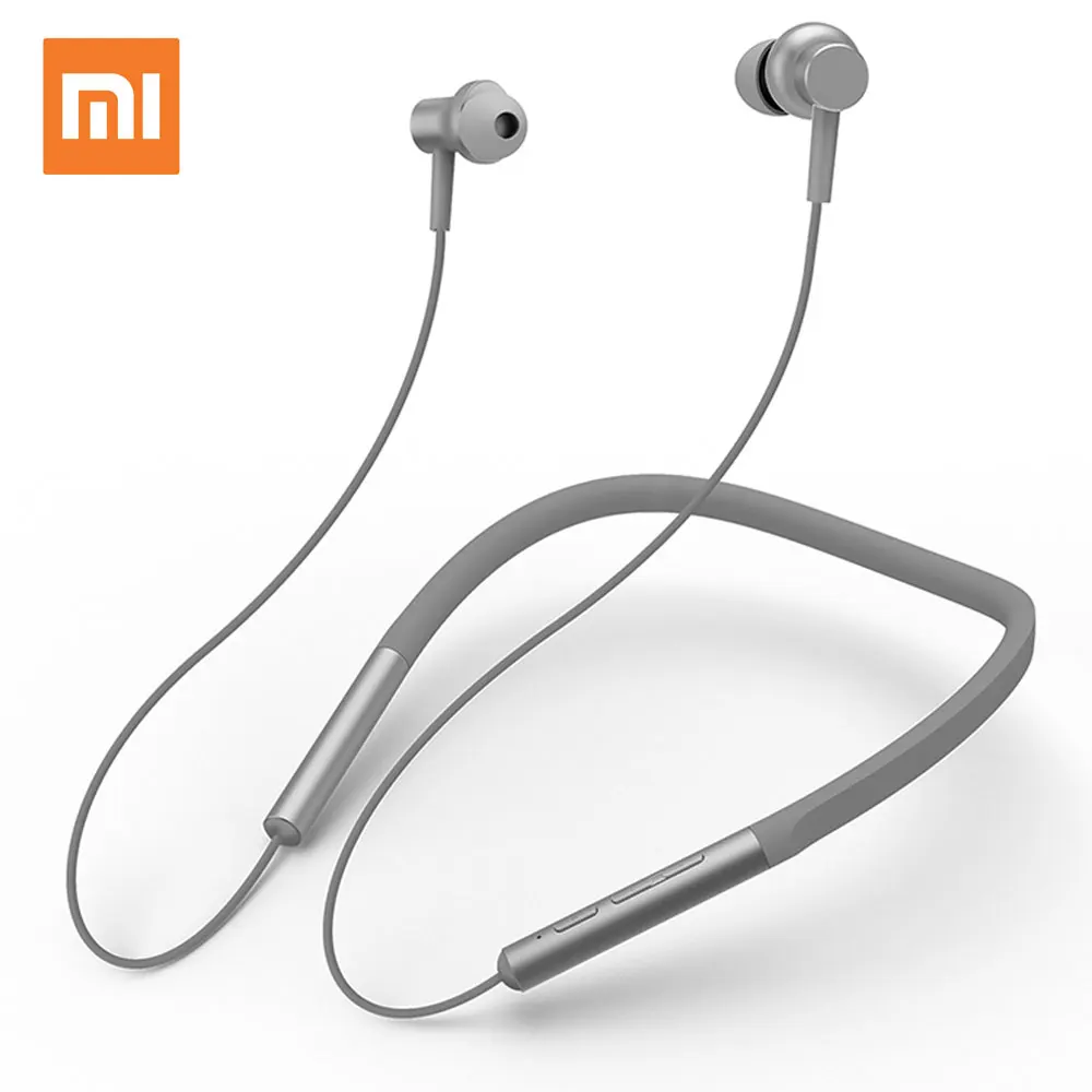 

Original Xiaomi Bluetooth Collar Earphone Sport Fashion In-Ear Magnetic Wireless Earbuds Headphones with Mic Aptx 8 Hours Play