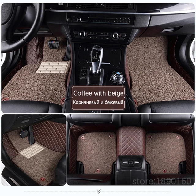 Custom car floor mats for MG All Models GT MG5 MG6 MG7 GS mg3 mgtf car accessories car styling