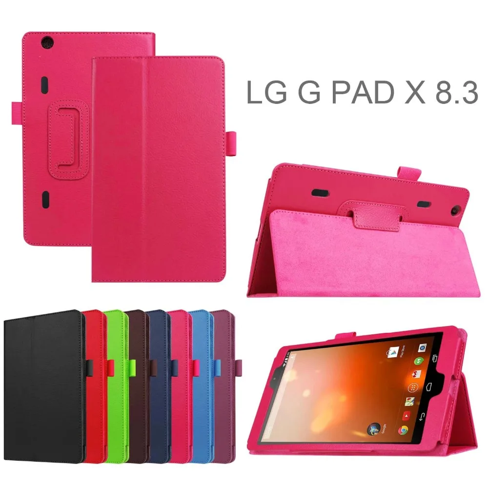 Protective shell for LG G Pad Gpad X 8 3 Tablet Cases Litchi Pattern PU Leather