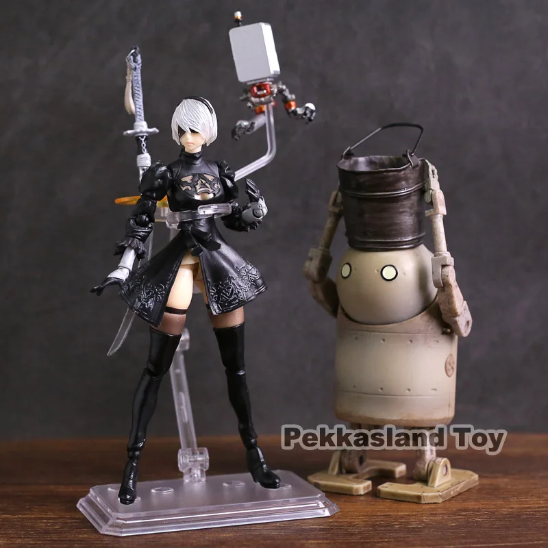 NieR:Automata Nier Automata 2B & Machine экшн фигурка Lifeform Коллекционная модель игрушки|Игровые