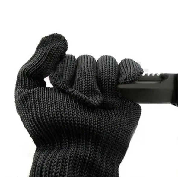 Защитные перчатки из нержавеющей стали, защита проволоки, порезостойкие перчатки, прочные, против царапин, стеклянный нож, Самозащита, перчатки для защиты от ножей