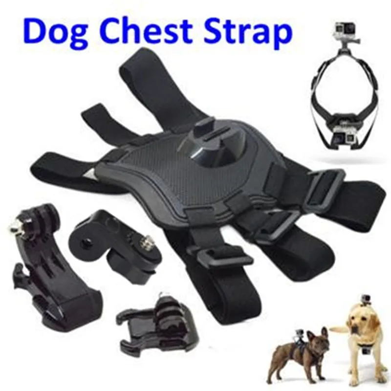 

Gopro Accessories Hound Adjustable Dog Fetch Harness Chest Strap Pet Belt Mount For Gopro Hero 4 Sj4000 Xiaomi Yi Accessories