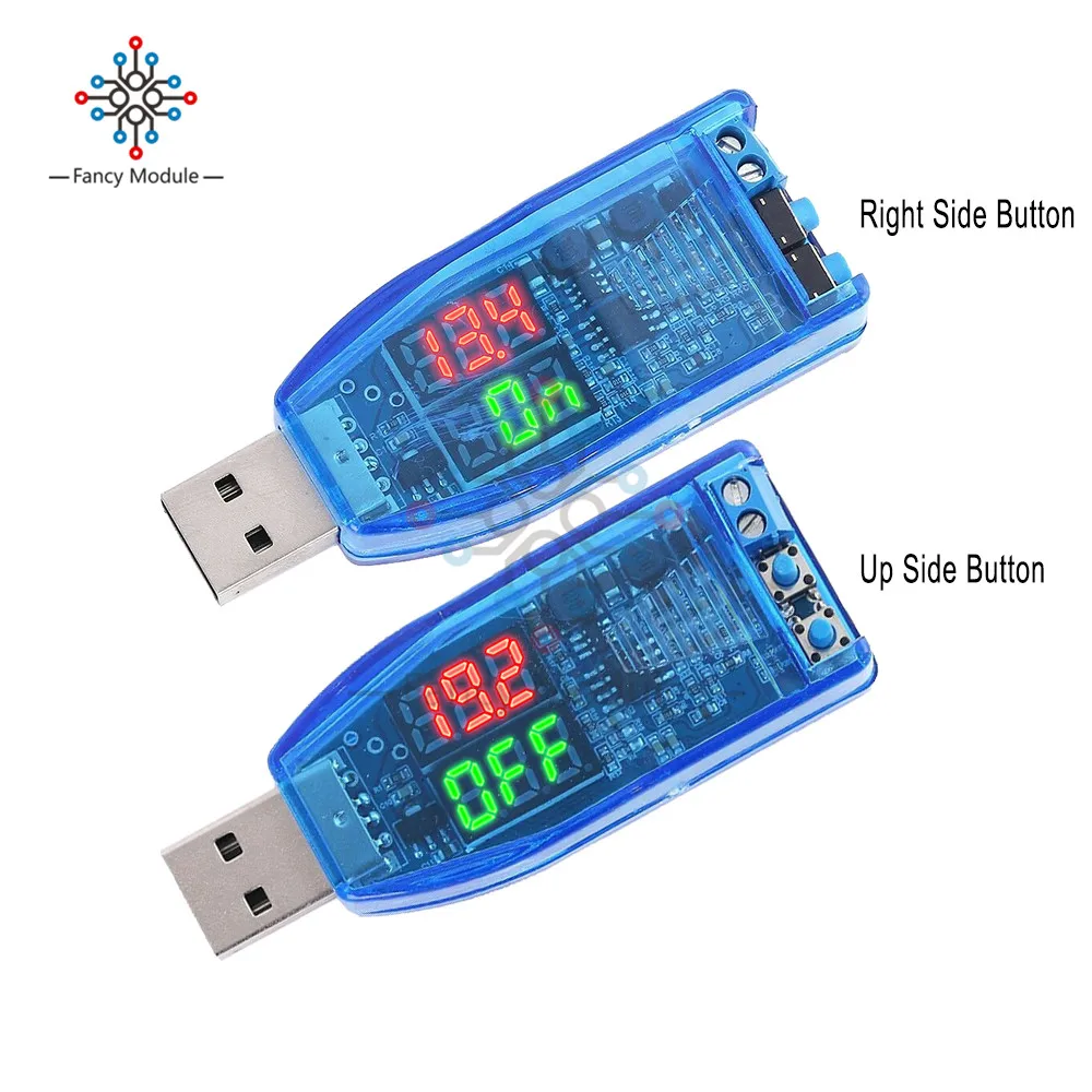 

Dual LED Digital Display DC-DC DC 5V to 1.2V-24V USB Step Up Down Buck Boost Converter Power Supply Module Voltmeter Ammeter