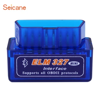 Сканер автомобильных кодов Seicane EML327 V1.5 Bluetooth OBD2, считыватель, адаптер, автомобильный диагностический инструмент для Android Torque Сканер автомобильных кодов Seicane EML327 V1.5 Bluetooth OBD2, считыватель, адаптер, автомобильный диагностический инструмент для Android Torque