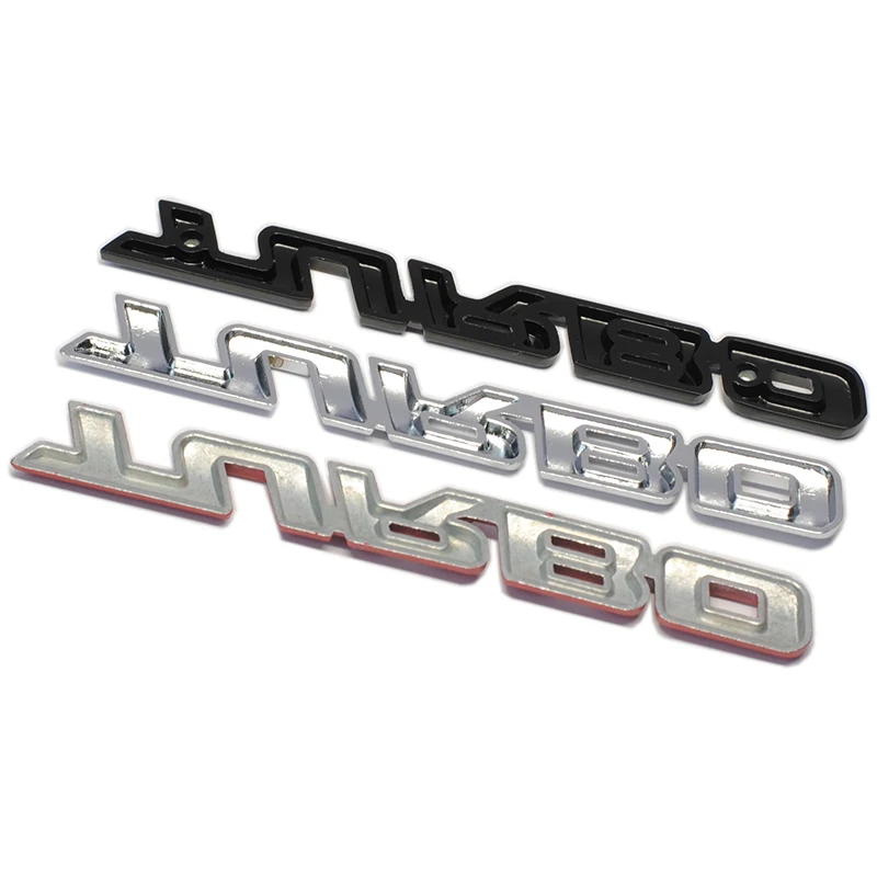 3D Металлическая Эмблема Turbo автомобиля Стикеры тела сзади хвост ворота знак для Ford Focus ST, RS Fiesta Mondeo туга Ecosport Fusion стайлинга автомобилей