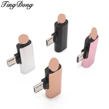 TingDong Micro USB/IOS штекер типа C Женский адаптер конвертер Разъем для телефона планшета