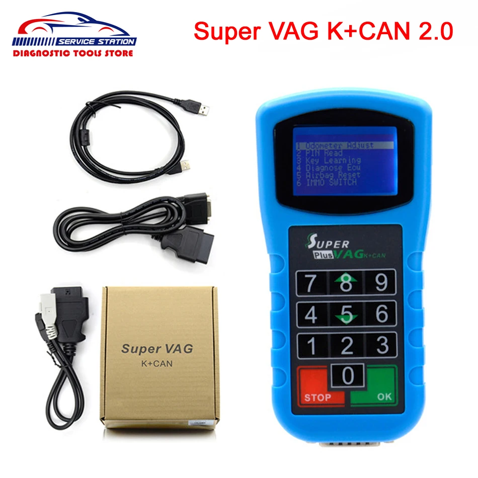 

Best Super VAG K+CAN Plus 2.0 Diagnosis + Mileage Correction + Pin Code Reader SuperVAG K+CAN Plus 2.0