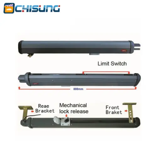 Двигатели для гаражных ворот автоматические распашные ворота открывалка с концевым выключателем