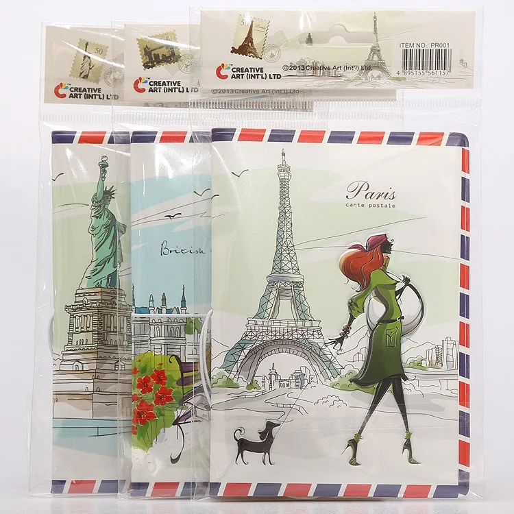 Статуя Свободы Обложка для паспорта, сумка для карт, Porte Carte простой, 14*9,6 см Miss Love путешествия ПВХ держатель для кредитных карт, визитница