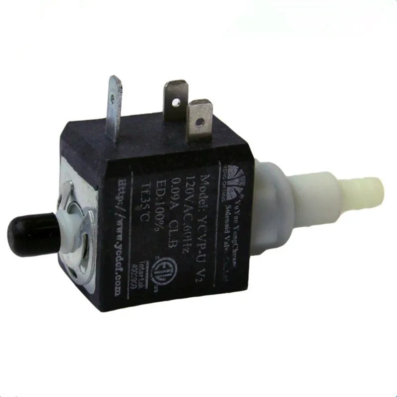 

Steam mop electromagnetic pump voltage 120V-60Hz power 12W