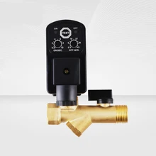1PC DELIXI DP-02 Split Type/DP-01 Integral Type Drain Valve Air Compressor Timing Normally Closed Automatic Solenoid Valve