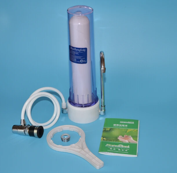 Smart Countertop Drinking Water Filter/Purifier With Ceramic Candle combined Carbon block filter
