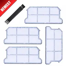 4 шт. эффективный пылезащитный HEPA фильтр для ILIFE V7S V7 V7s pro ilife v7s plus Аксессуары для робота-пылесоса запчасти